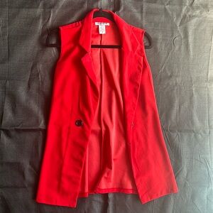 Woman’s blazer vest